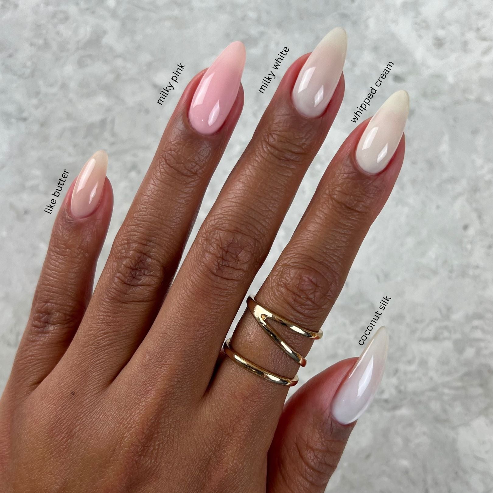 Milky White #2439 - DC Gel Duo – Lunali Nail Supply