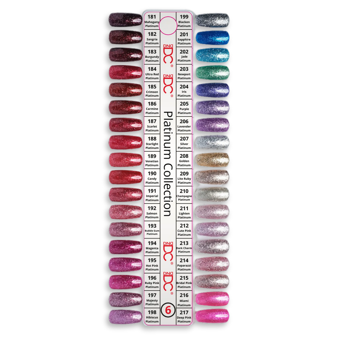 DC #6 Platinum Collection Swatch - Single