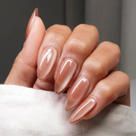 Diva 9D Cat Eyes Glass Ball #07 - Tiger Eyes