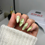 Diva 9D Cat Eyes Glass Ball #12 - Leafy Prowl