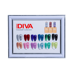 DIVA Framed Color Chart — 9D Cat Eye Glassball