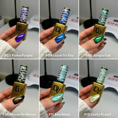*Bundle DIVA 9D Cat Eye Glassball – 12 Set