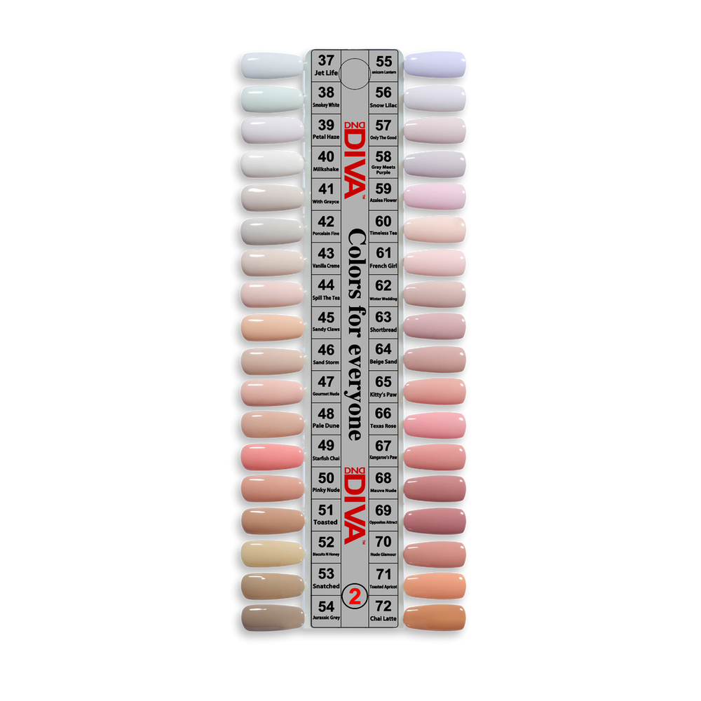 DIVA #2 Frosted Chai Collection Swatch – Single