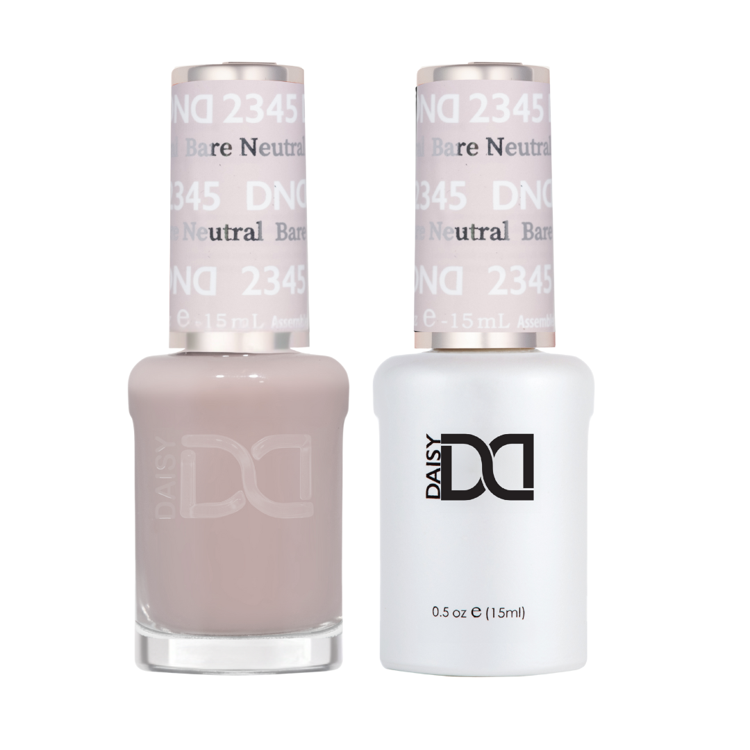 Bare Neutral #2345 - DND Gel Duo