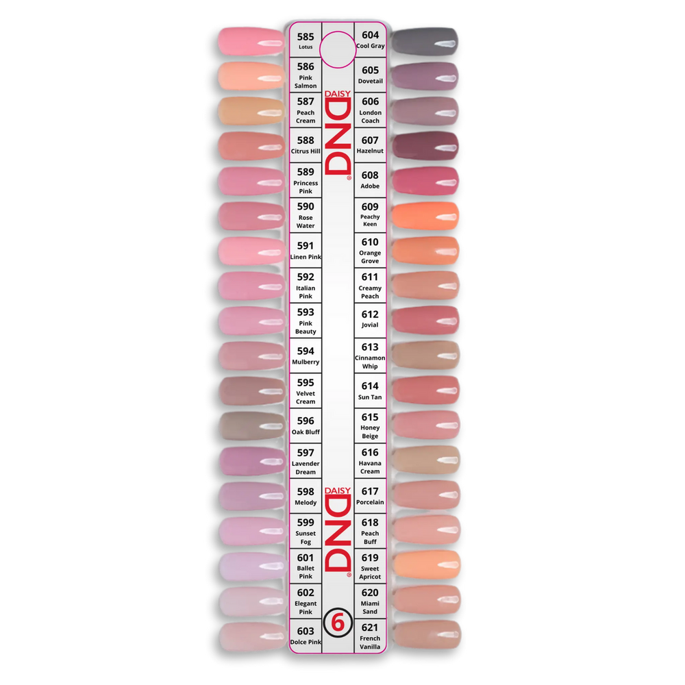 DND Duo Color Swatches - #6
