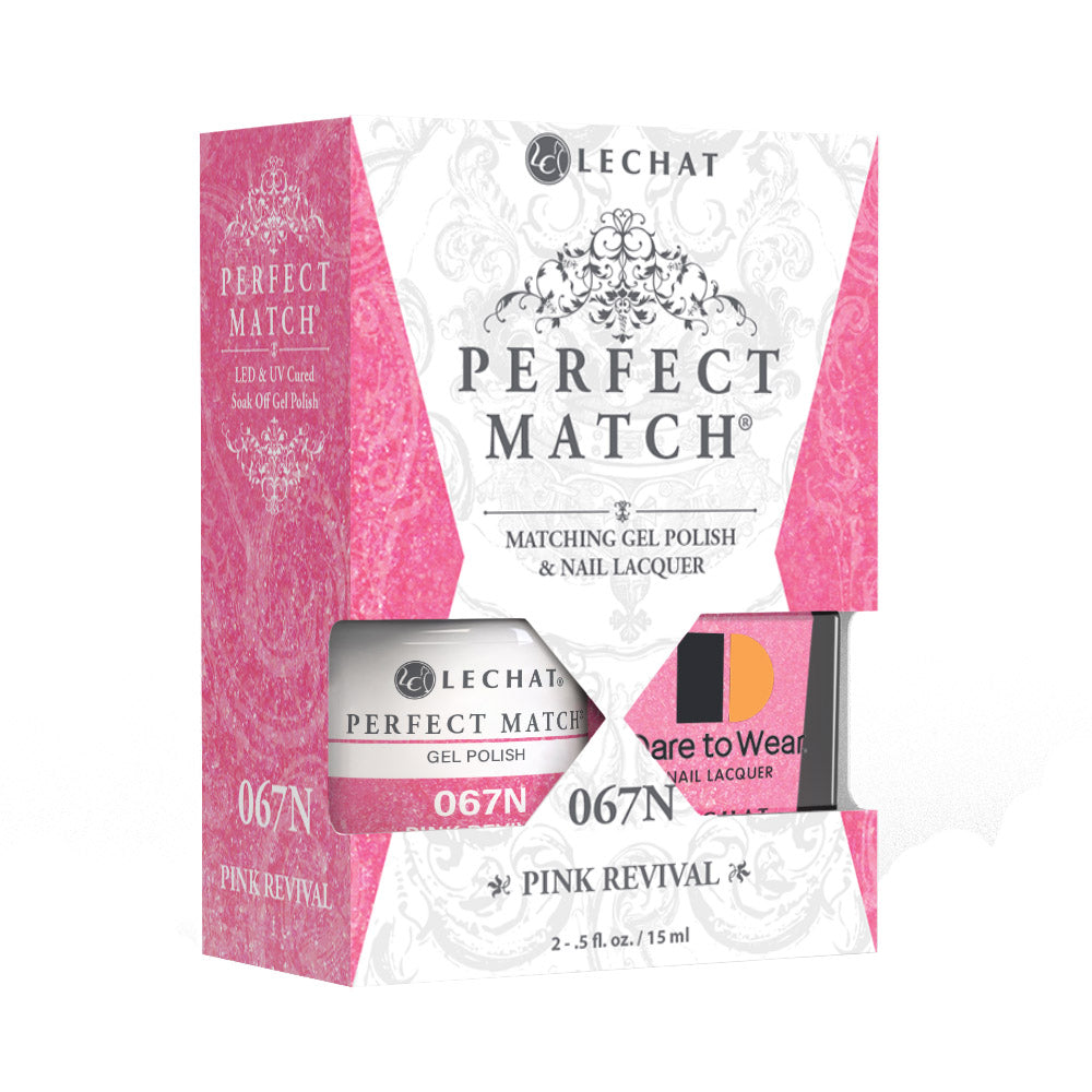 PMS067N Pink Revival - Gel Polish & Nail Lacquer 1/2oz.
