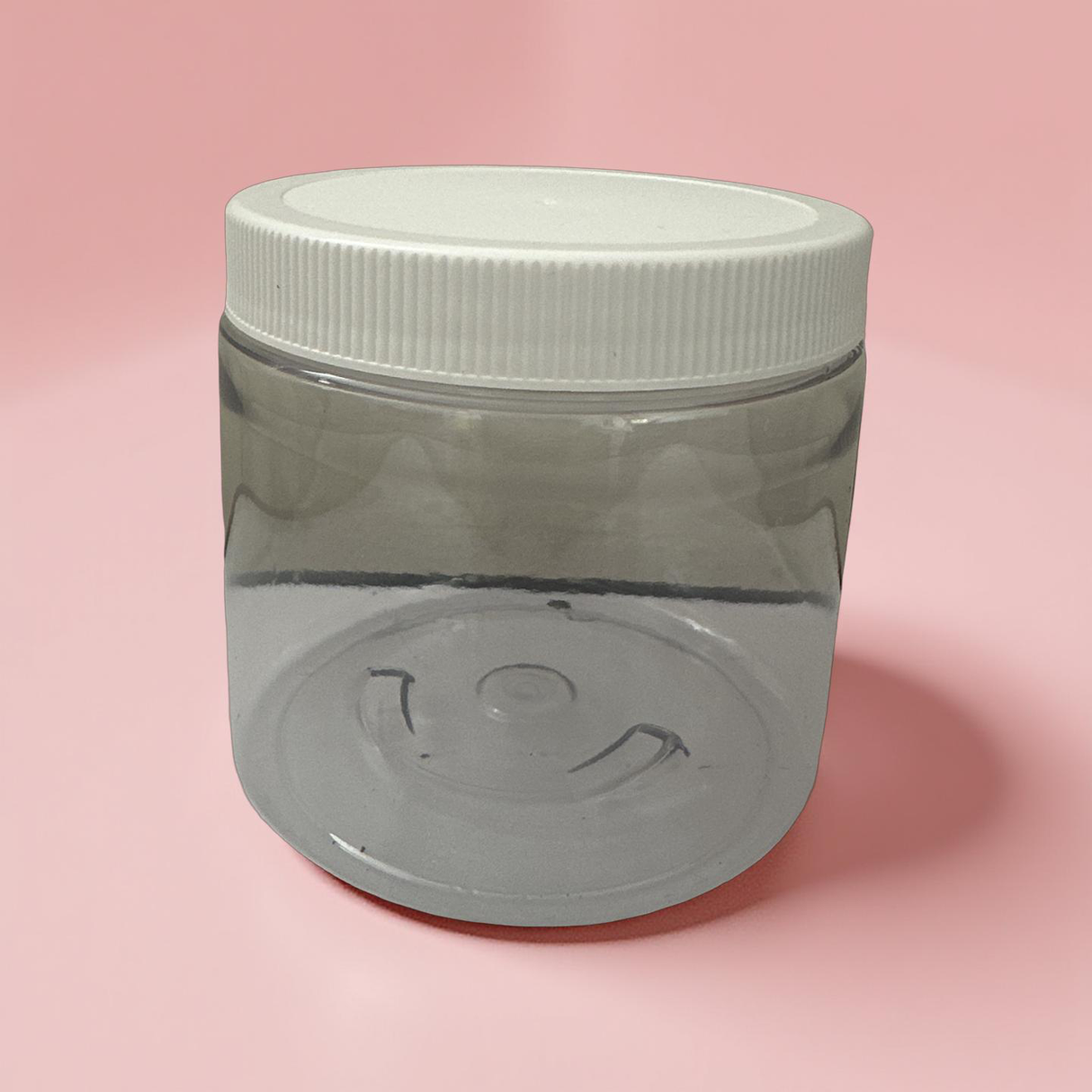 Clear Jar  with Lid - 12 oz