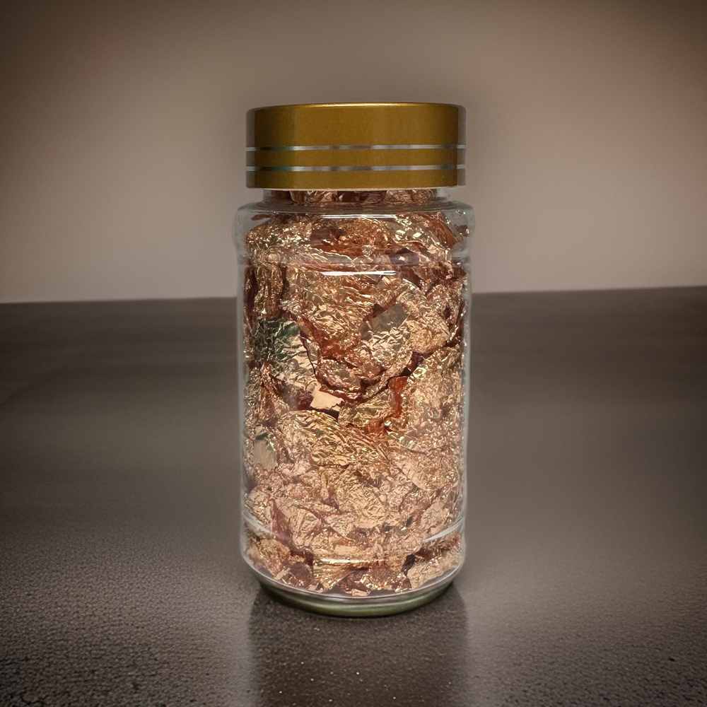 Rose Gold Leaf Flakes,Foil Flakes