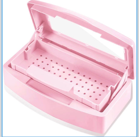Plastic Sterilizing Tray -Box  Pink