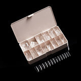 PRO-X Soft Gel Nail Tips 21 - Natural Almond Long - 14 Sizes | 600pc