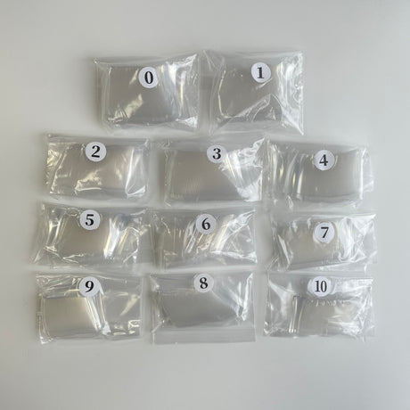 Long Duck Nail Tips - Clear