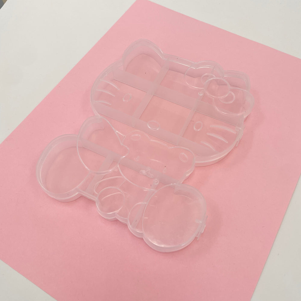 Hello Kitty Clear Empty  Rhinestone Box