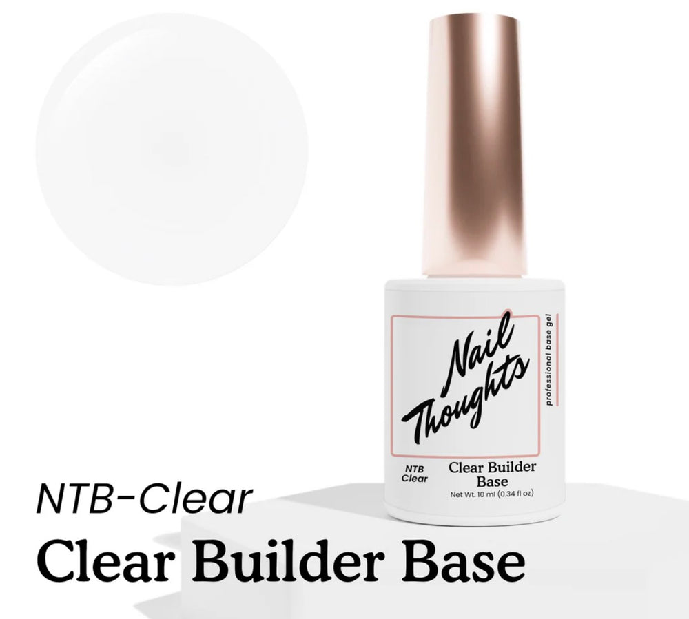 NTB-Clear Builder Base Gel 10ml - Nail Thoughts