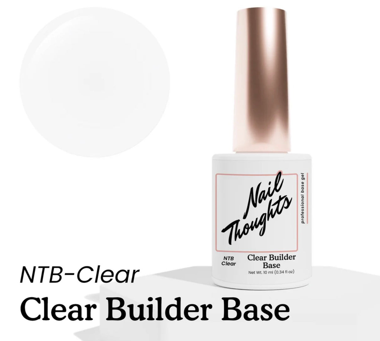NTB-Clear Builder Base Gel 10ml - Nail Thoughts