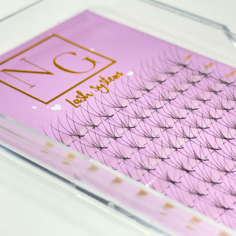 Premade Lashes - C Curl 0.3