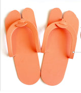 Single Pair Disposable Pedicure Thong Slippers