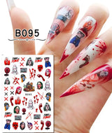 Nail Sticker - B095 Halloween