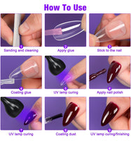 UV LED Light Nail Lamp - Clip On Desk