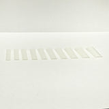 XL No C Square Natural Nail Tip Box - 500 pcs