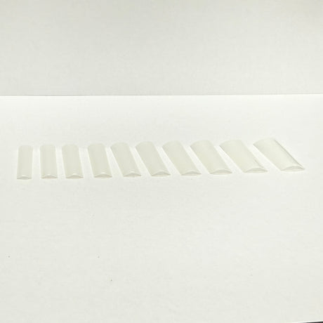 XL No C Square Natural Nail Tip Box - 500 pcs
