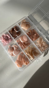 Press On Toe Nail Tip Box - Square|Almond|Round|Coffin