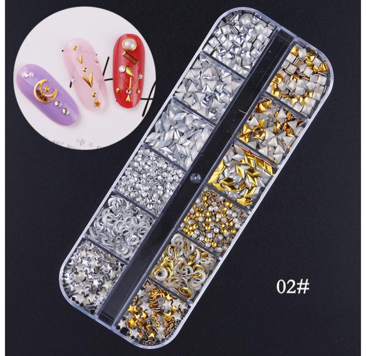 Gold Alloy Charms - Mix Box #02