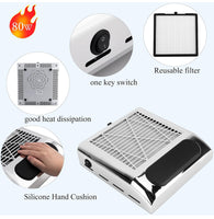Nail Dust Collector   80 w.