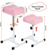 Adjustable Pedicure Stool - Pink