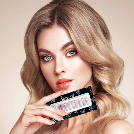 Empty Press on Nails Packaging Box 25 Pcs.