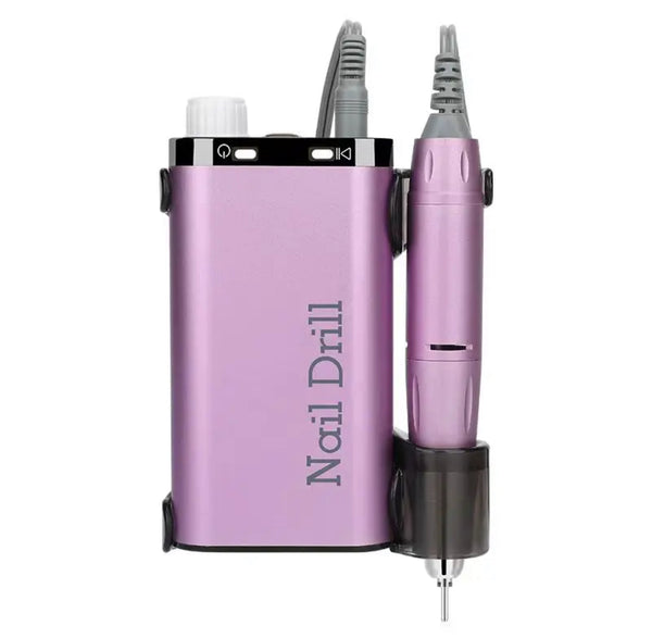 Electric Nail File- Nail Drill - 30.000 Rpm - Rechargeable - Purple  Color