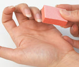 10pc DND Mini Nail Buffer - 80/80 Orange/White JAPAN