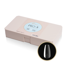PRO-X Soft Gel Nail Tips 14 - Natural Coffin Medium - 14 Sizes | 600pc