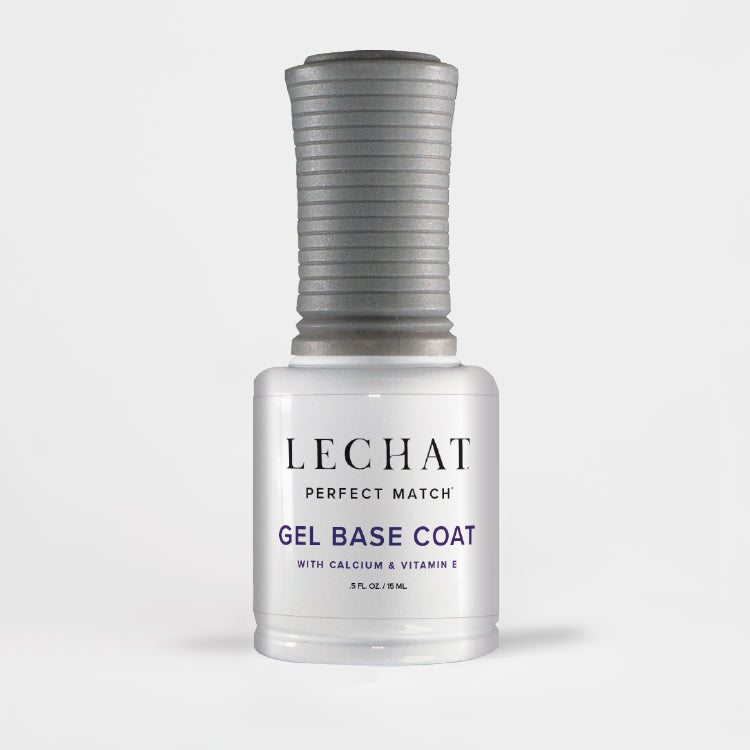 Gel Base Coat 0.5oz - With Vitamin E and Calcium