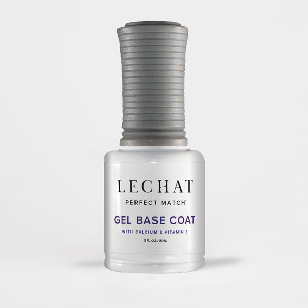 Gel Base Coat 0.5oz - With Vitamin E and Calcium