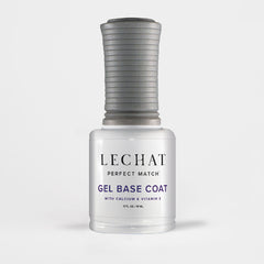 Gel Base Coat 0.5oz - With Vitamin E and Calcium