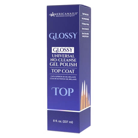 No-Cleanse Gel Polish Top Coat | Glossy Finish 8oz