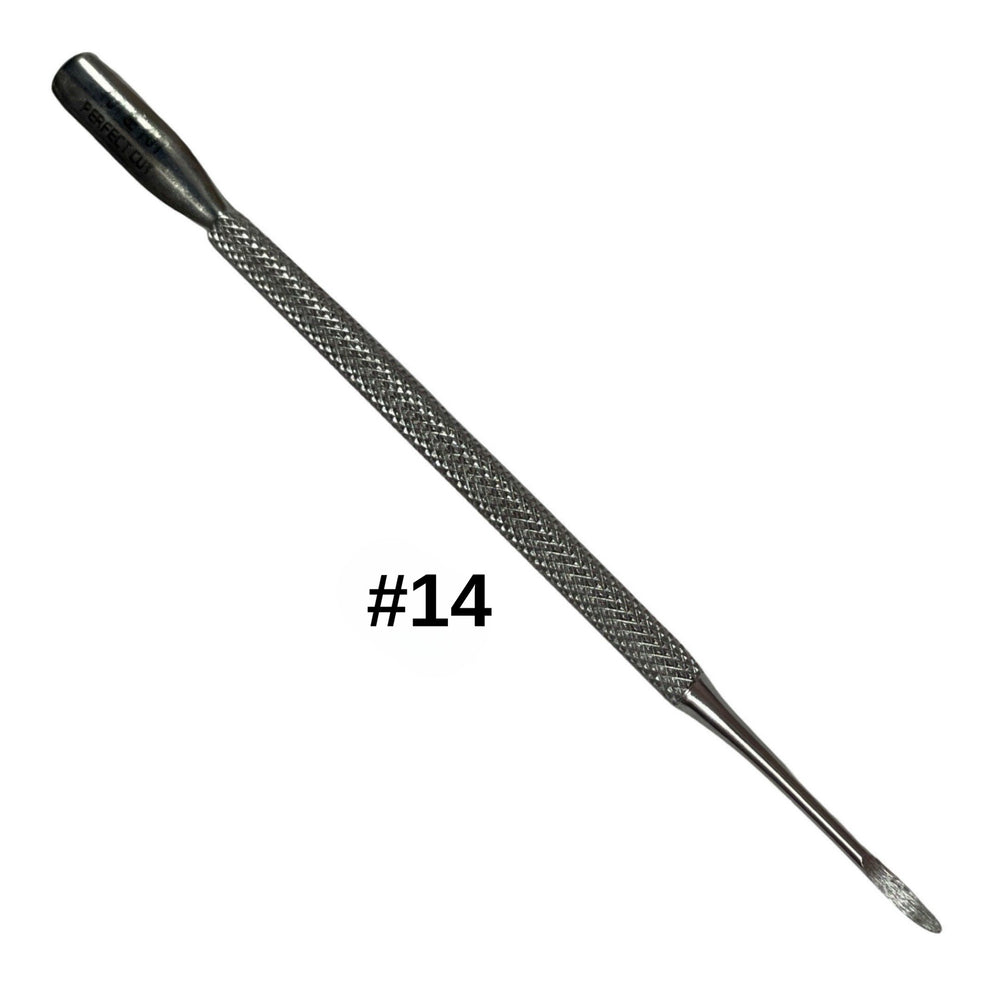 Cuticle Pusher w/ Long Cleaner #14