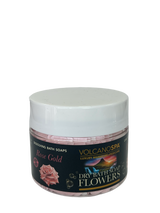 Dry Bath Flower Soap 12oz - Rose Gold CB