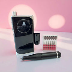 Nail Drill - 35,000 Rpm - Rechargeable - Black