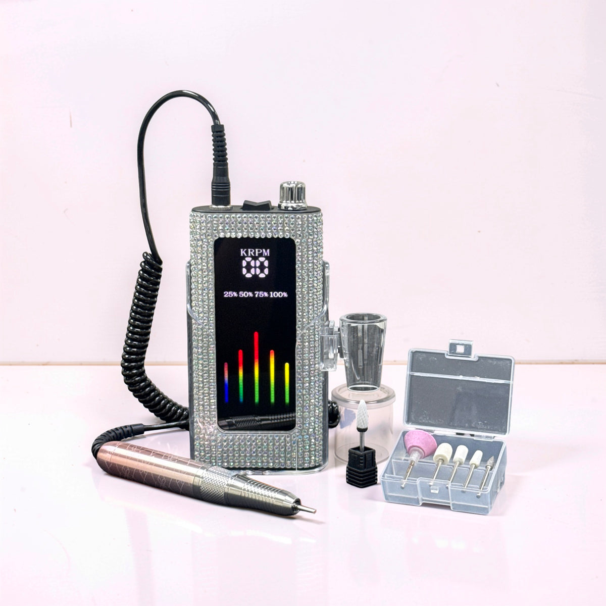 Portable Rechargeable Nail Drill - ND190CD
