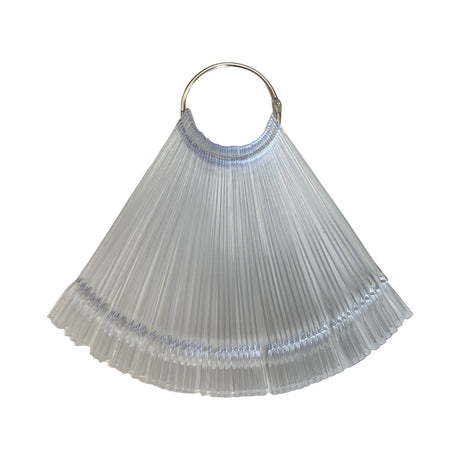 Square Display Nail Color Chart Clear #1