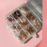 Press On Toe Nail Tip Box - Square|Almond|Round|Coffin