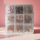 Press On Toe Nail Tip Box - Square|Almond|Round|Coffin