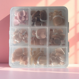 Press On Toe Nail Tip Box - Square|Almond|Round|Coffin