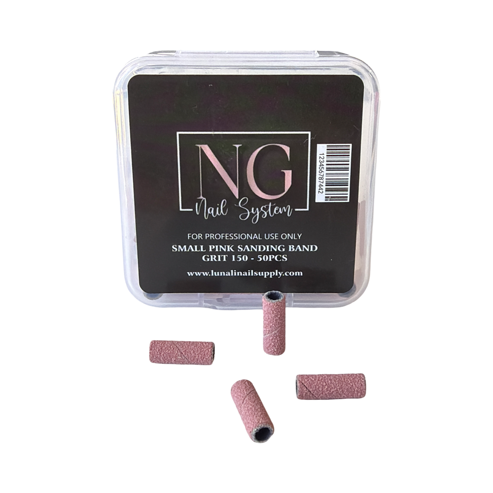 50pc Skinny Pink Sanding Band - 150 Grid