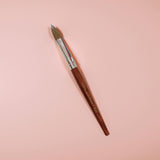 Crimped Brown Brush #22 - 100% Kolinsky