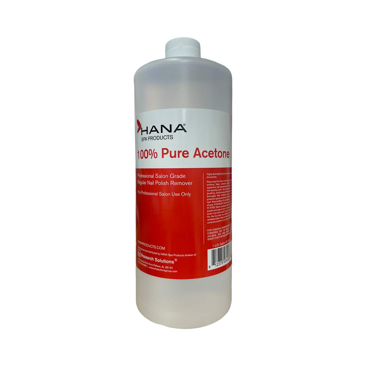 Pure Acetone - 32oz (HANA)