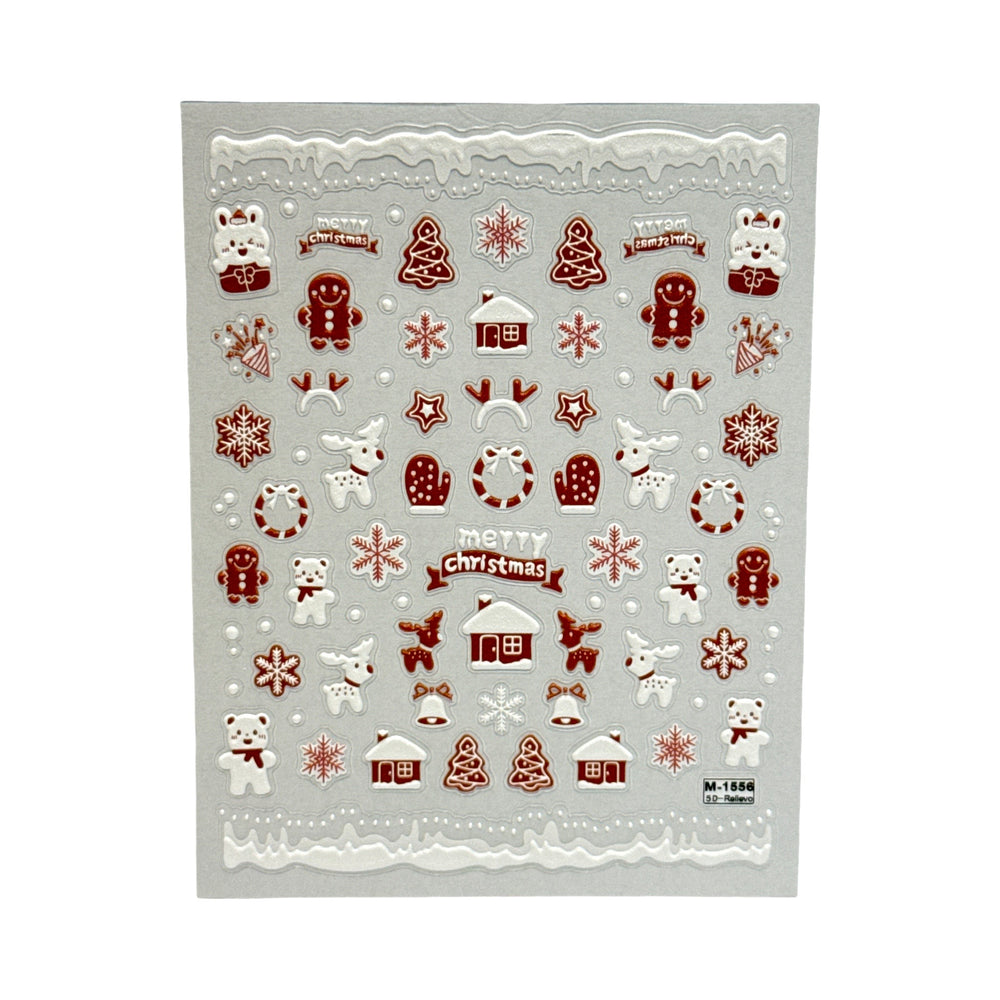 Christmas  Nail Stickers  M-1556