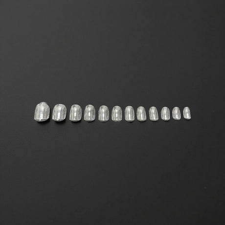 Full Cover Short Square Bag - 0 to 11 Clear (600pc)