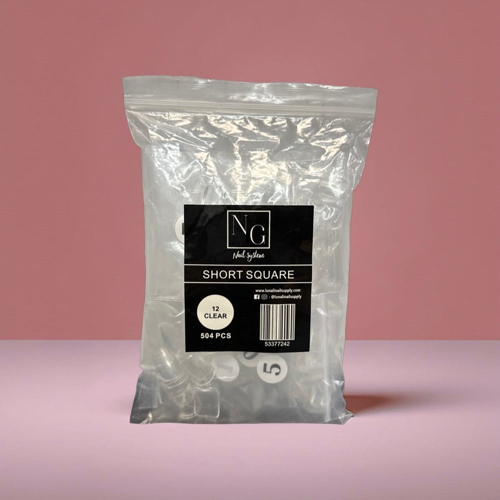 Full Cover Short Square Bag - 0 to 11 Clear (600pc)